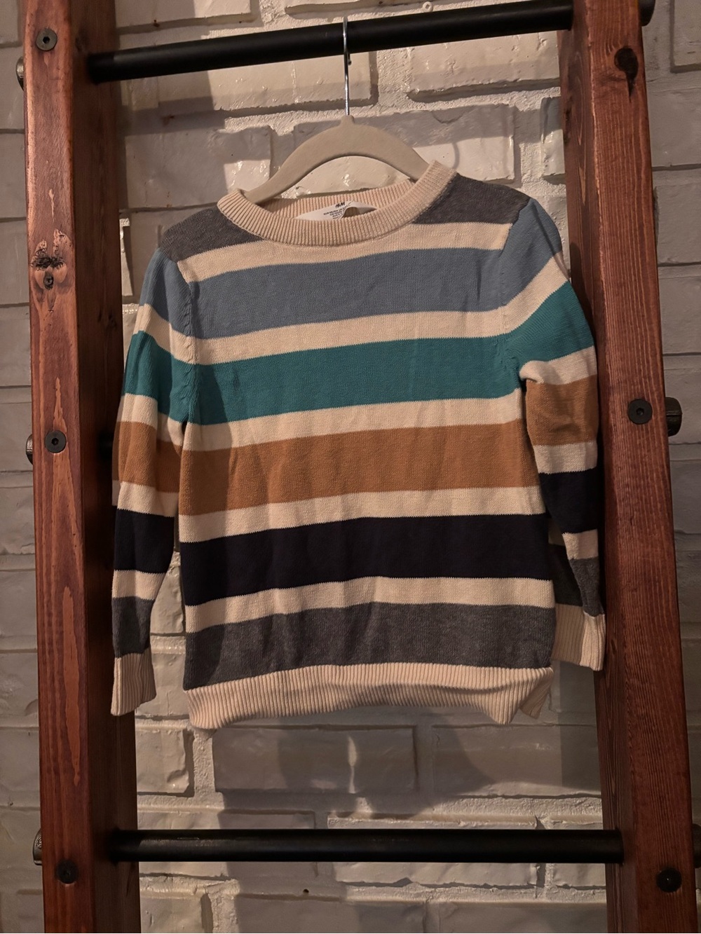 H&M Kids Striped Knit Sweater